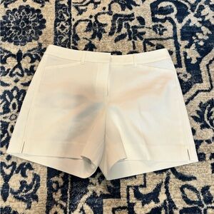 White House Black Market Classic White Shorts